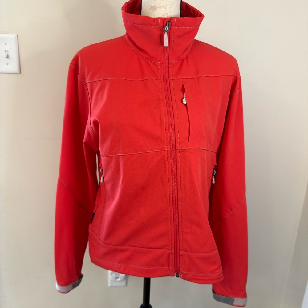 Cloudveil Red Performance Jacket Zip Front High N… - image 1